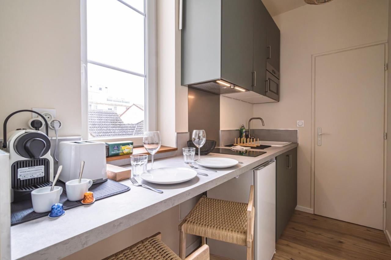 Le Serenite - Studio Cocon A Deux Pas De La Gare Reims Zewnętrze zdjęcie