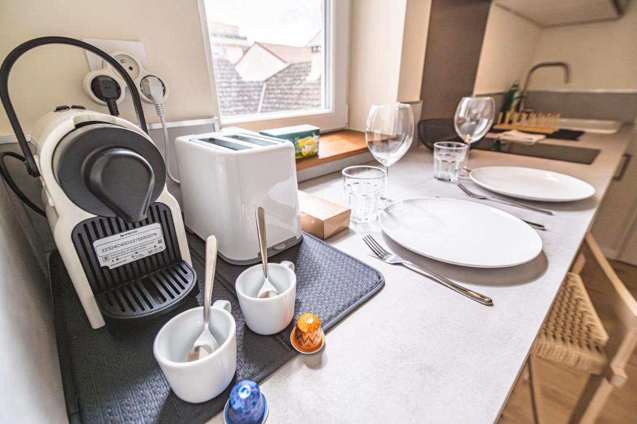 Le Serenite - Studio Cocon A Deux Pas De La Gare Reims Zewnętrze zdjęcie